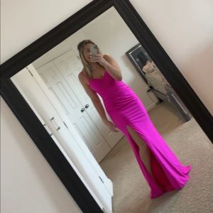 Ruched Long Mermaid Prom Gown with Corset Back